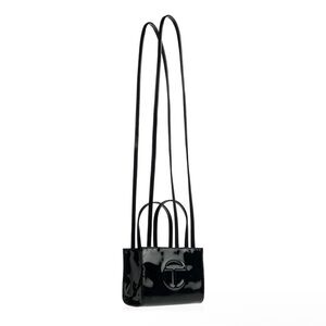 **** spring sale **** Small black patent leather Telfar
